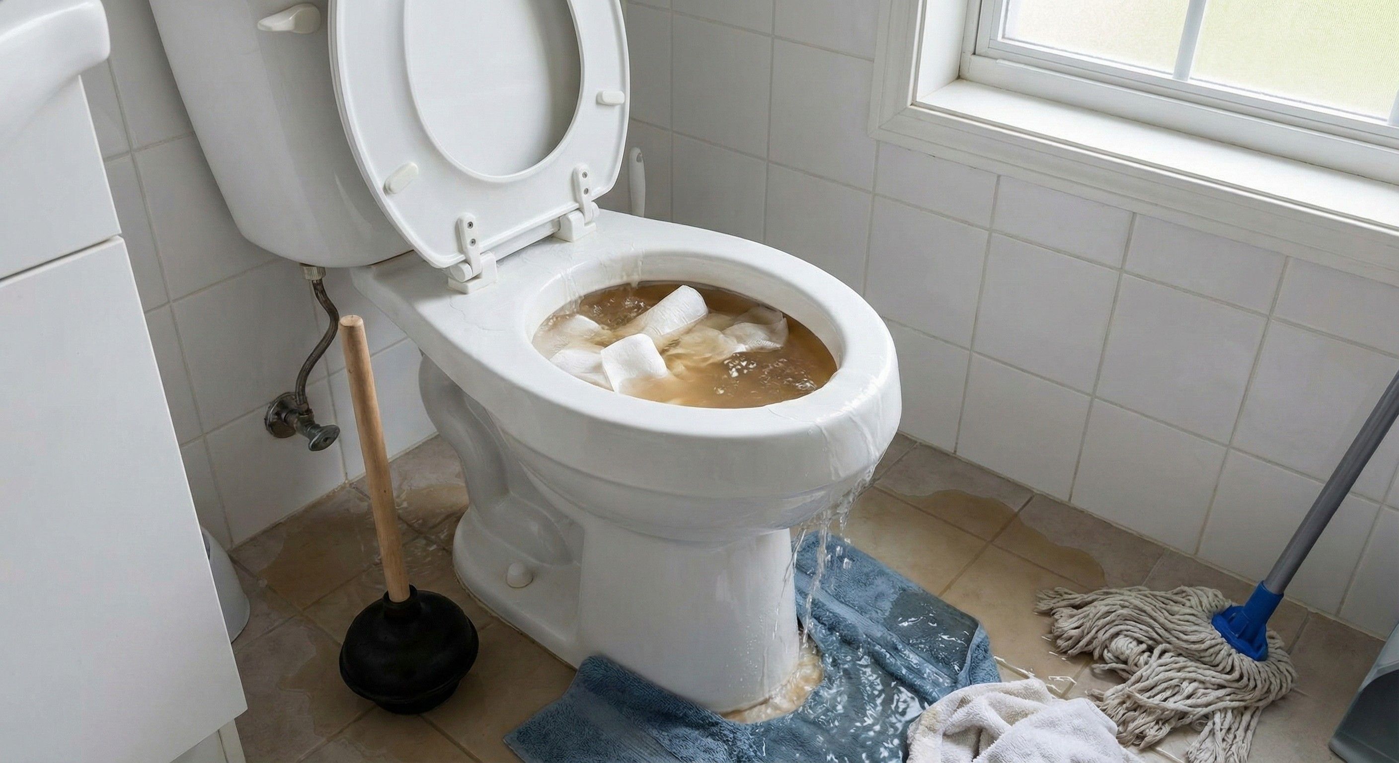 【施工前】トイレつまり発生