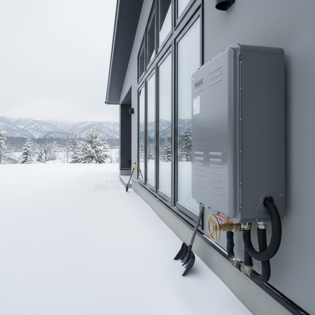 札幌特有の寒冷地仕様と凍結防止対策の重要性に関する画像