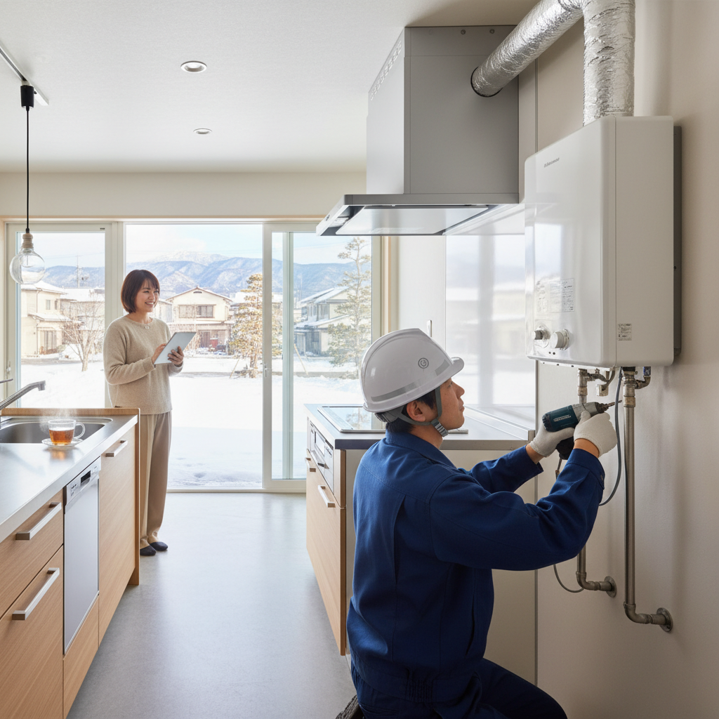 札幌市北区での給湯器交換を成功させるためにに関する画像