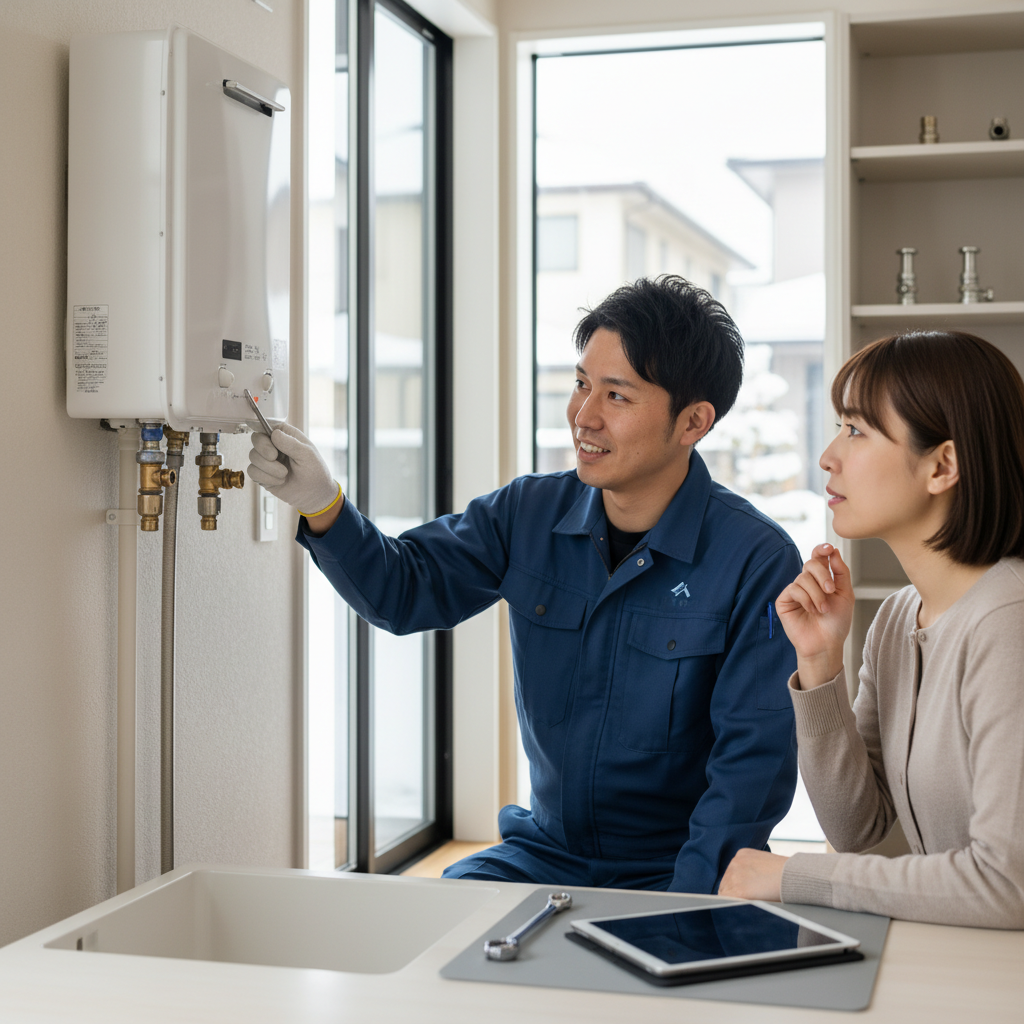 給湯器の交換はどこに頼めばいいですか？に関する画像