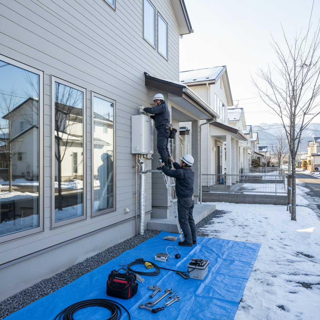 札幌市東区での給湯器交換を成功させるポイントに関する画像
