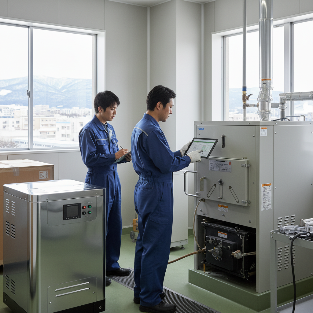 函館でのボイラー修理と交換の判断ラインに関する画像