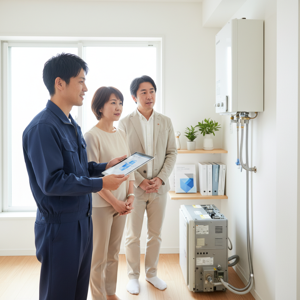 給湯器の交換はどこで頼めばいいですか？に関する画像