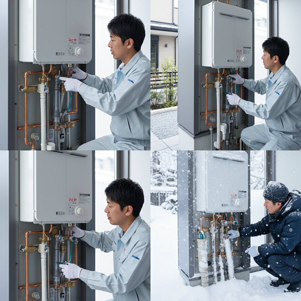 給湯器交換 福岡市でのトラブル事例と札幌での対策に関する画像