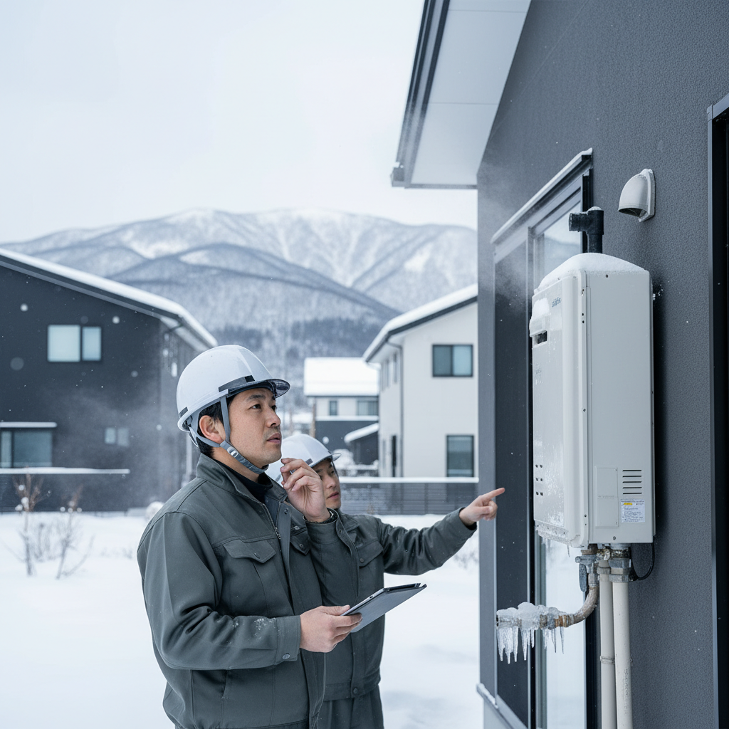 給湯器は何年持てば寿命ですか？寒冷地特有の事情に関する画像