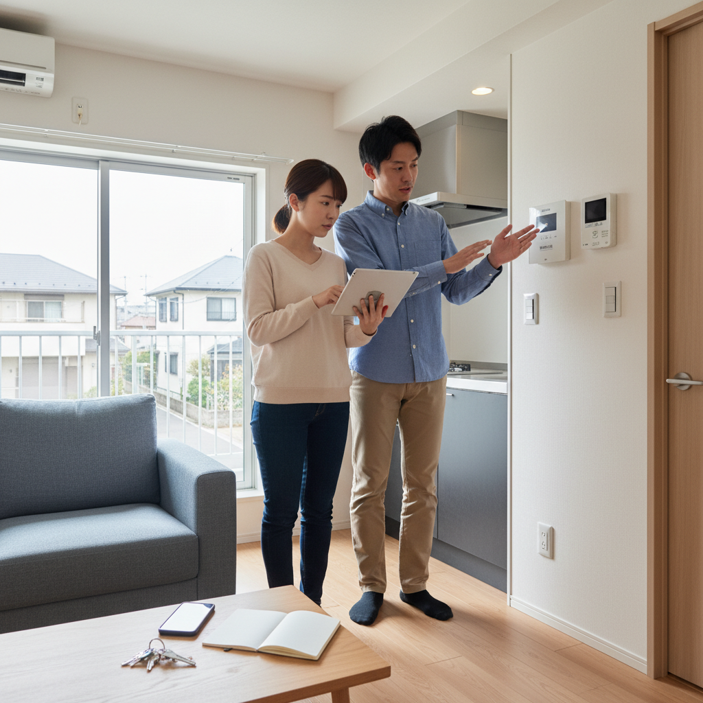 住居形態による連絡先の違いと確認事項に関する画像