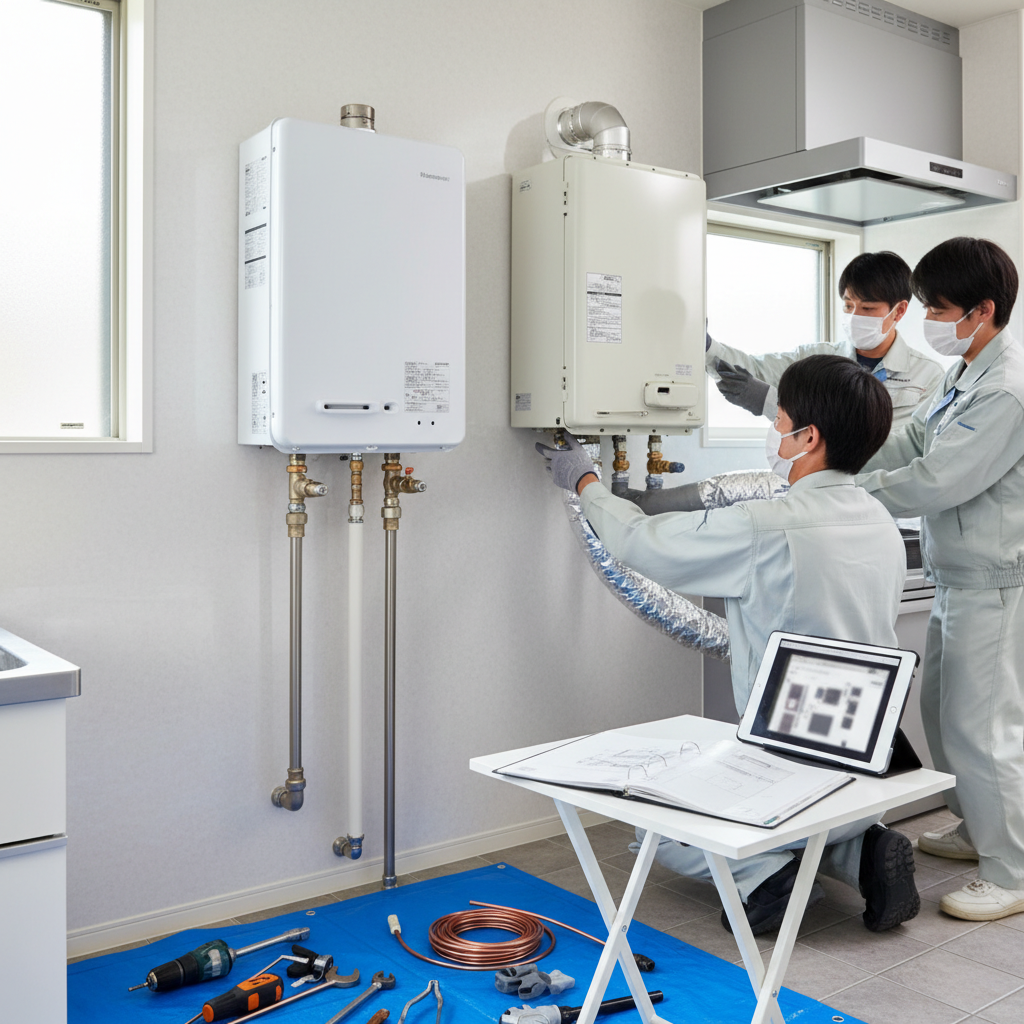 給湯器を全て交換する費用はいくらですか？に関する画像