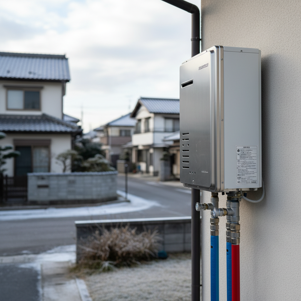 寒冷地向け給湯器の本体価格と工事費の相場に関する画像