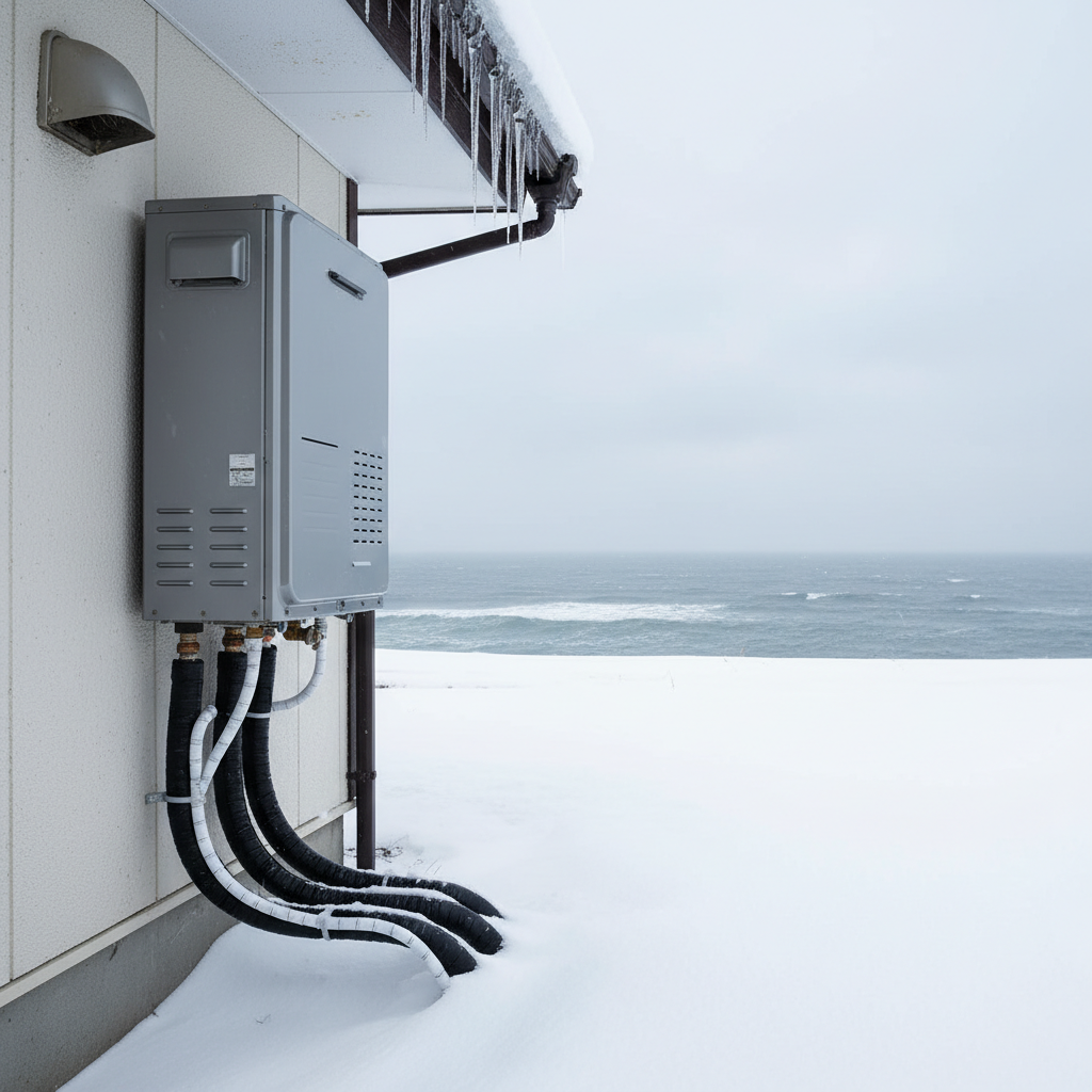 寒冷地特有の凍結防止機能と塩害対策の重要性に関する画像