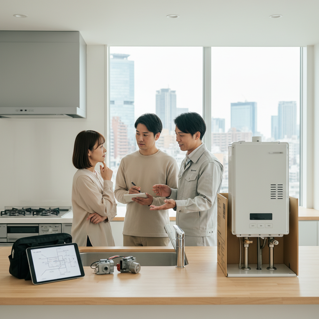 給湯器修理か交換か迷った時の判断基準に関する画像