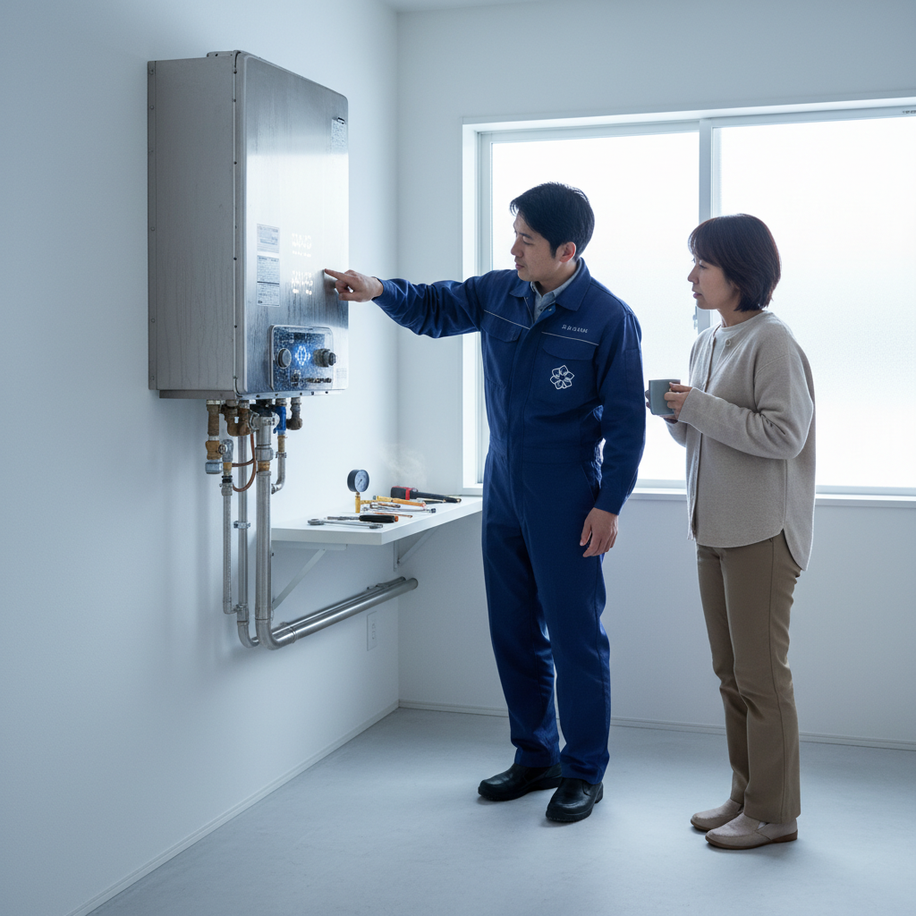 帯広でボイラー交換が必要になるサインと時期に関する画像