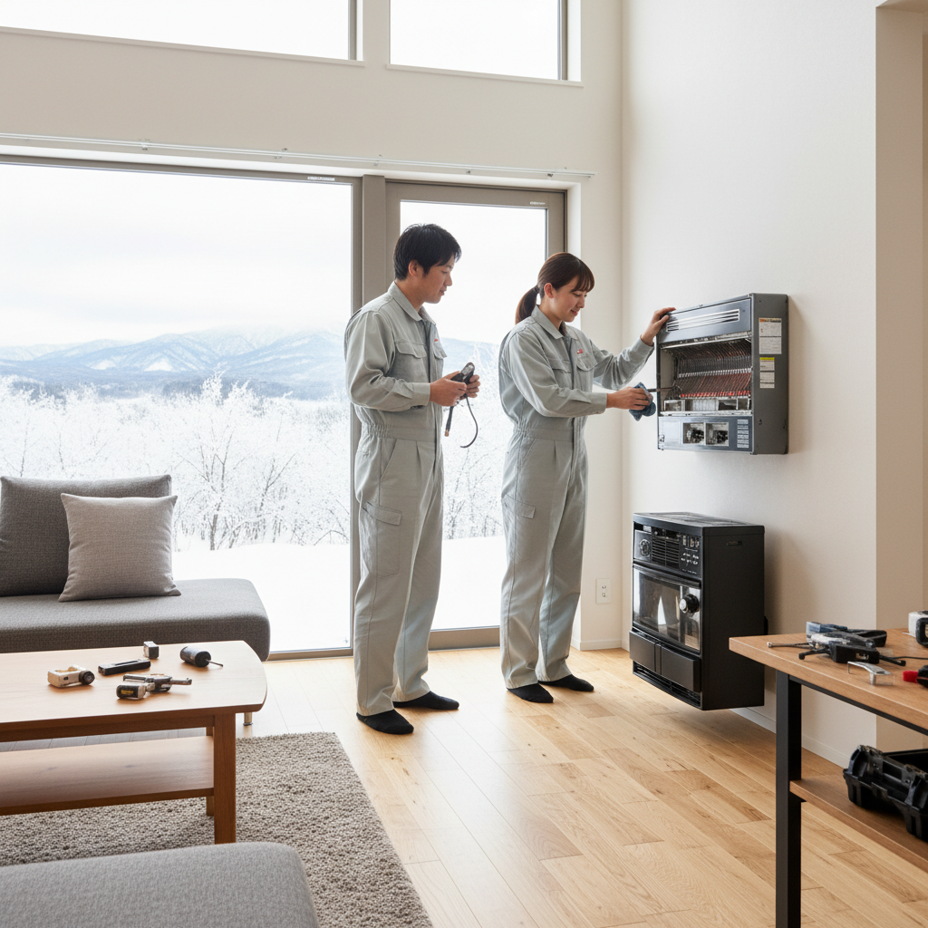 帯広でのストーブ修理やコロナストーブ修理の対応に関する画像