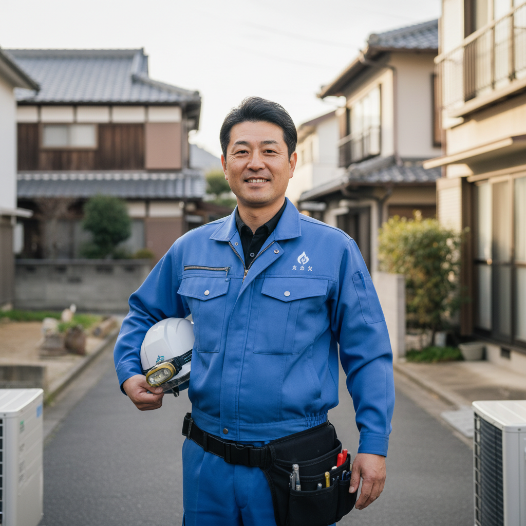北見の給湯器・ボイラー専門の職人