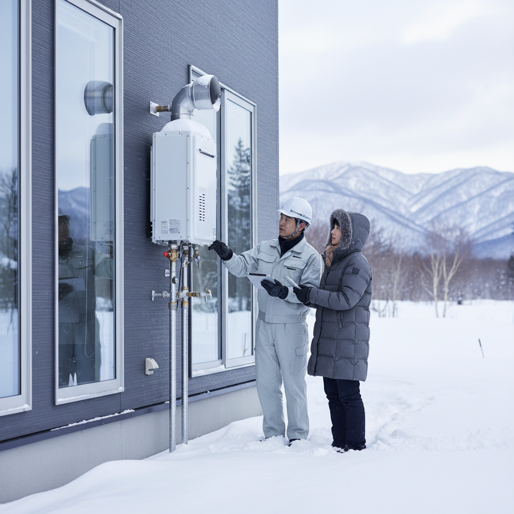 網走エリアでの寒冷地仕様給湯器の相場に関する画像
