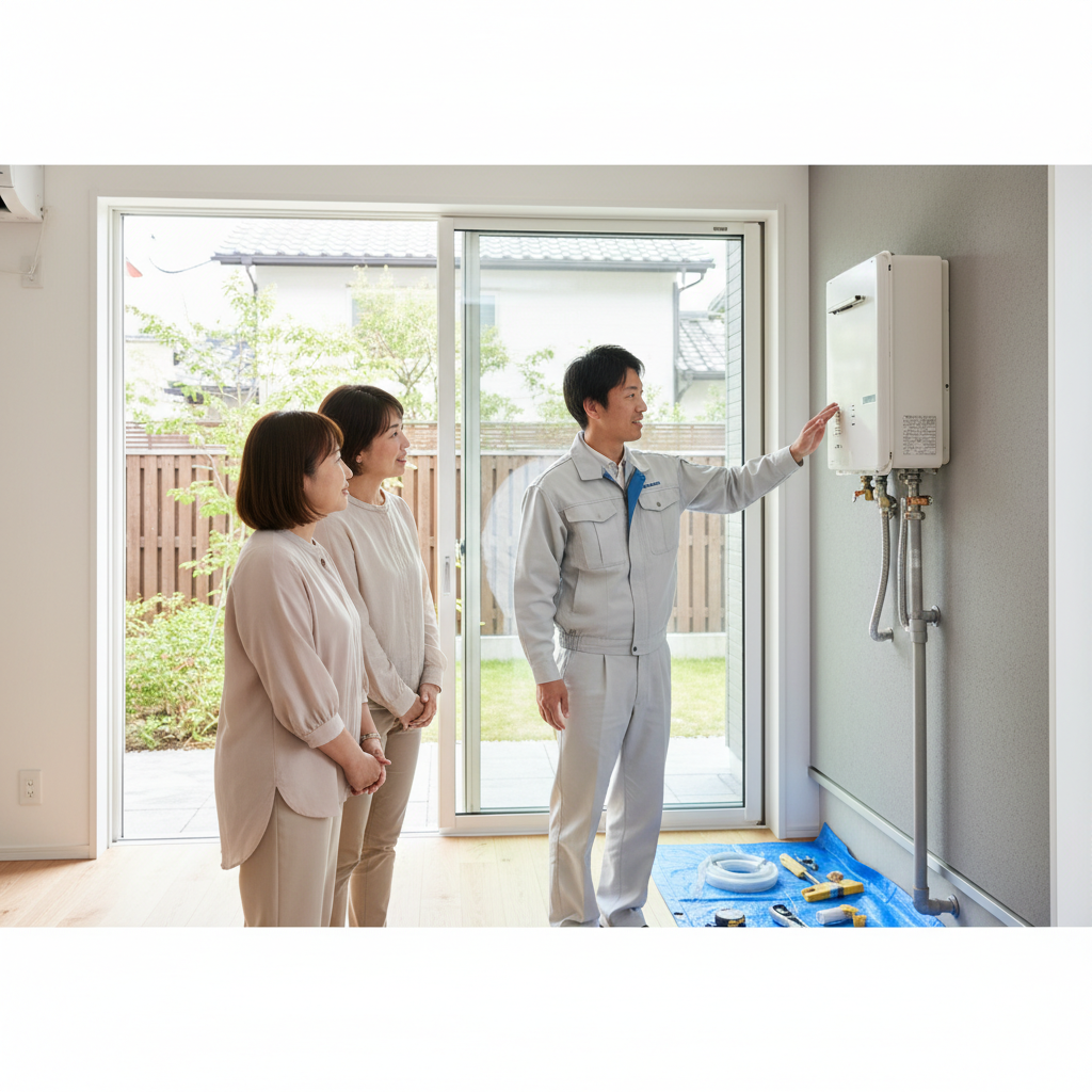 給湯器の交換はどこで頼めばいいですか？に関する画像