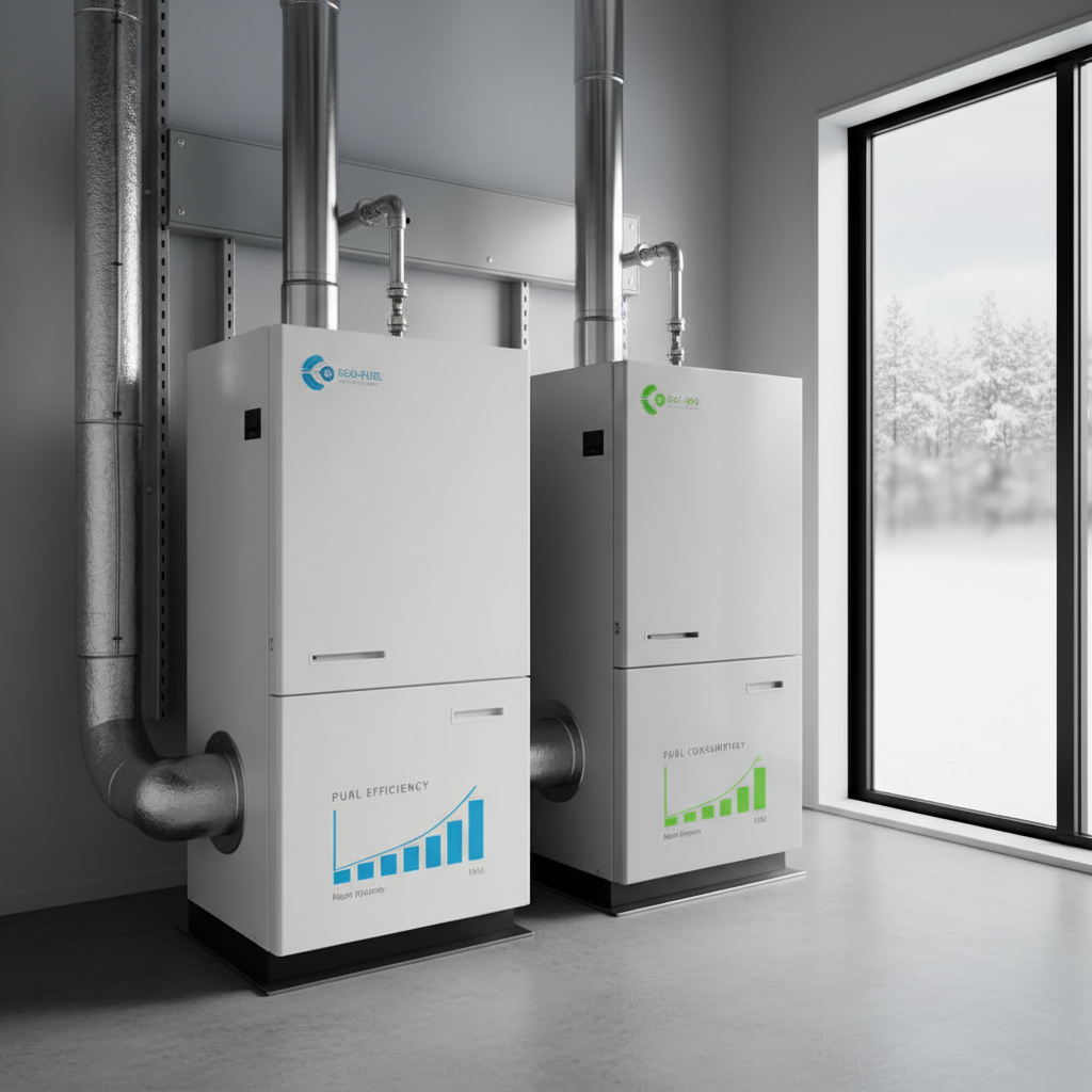 寒冷地向けボイラーの種類と燃費の違いに関する画像