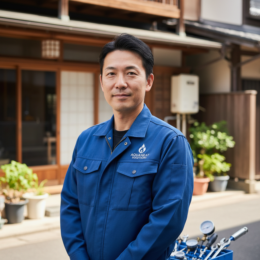 赤平の給湯器・ボイラー専門の職人