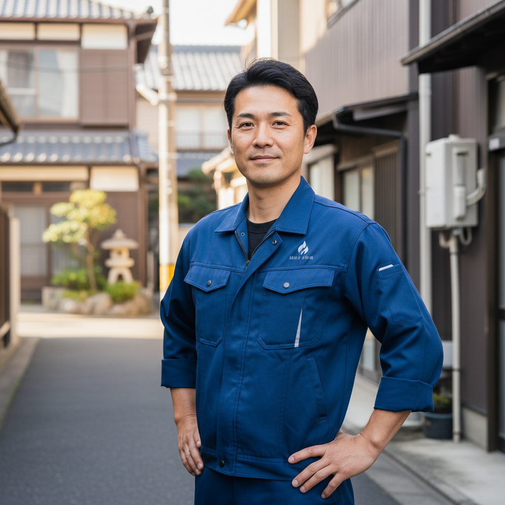 紋別の給湯器・ボイラー専門の職人