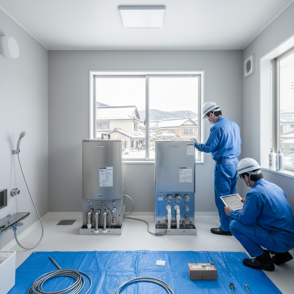 給湯器を全て交換する費用はいくらですか？に関する画像