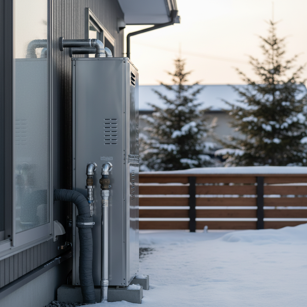 根室市で主流の寒冷地向け給湯器の価格相場に関する画像