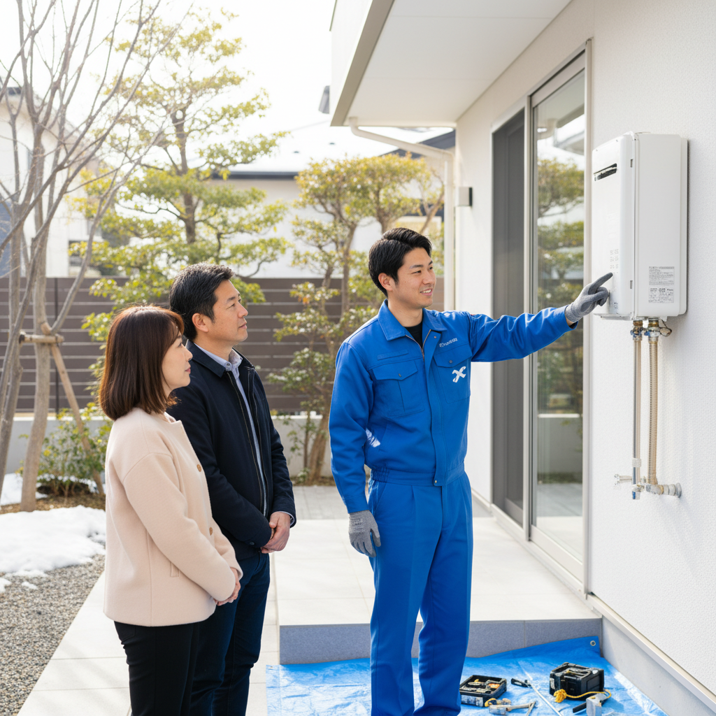 給湯器の交換はどこで頼めばいいですか？に関する画像