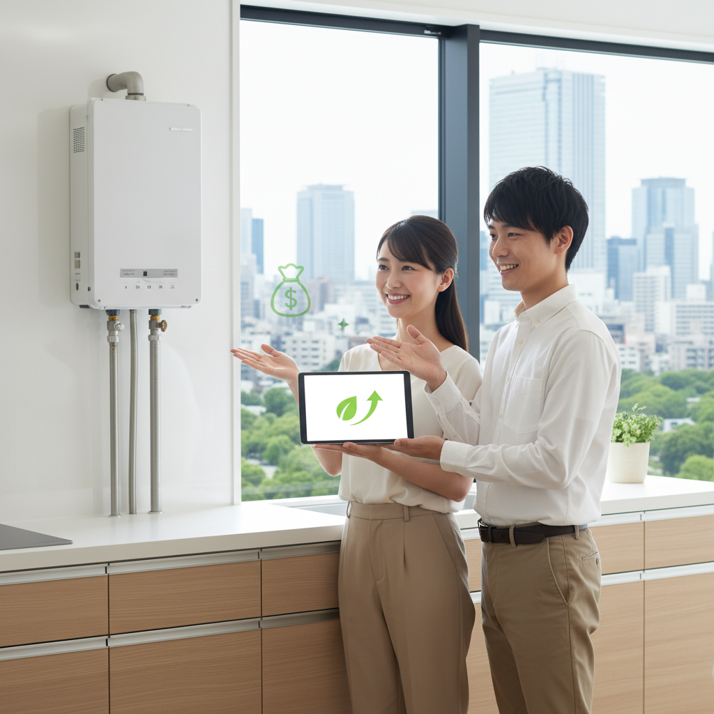 給湯器の買い替えに補助金は出ますか？利用可能な制度に関する画像