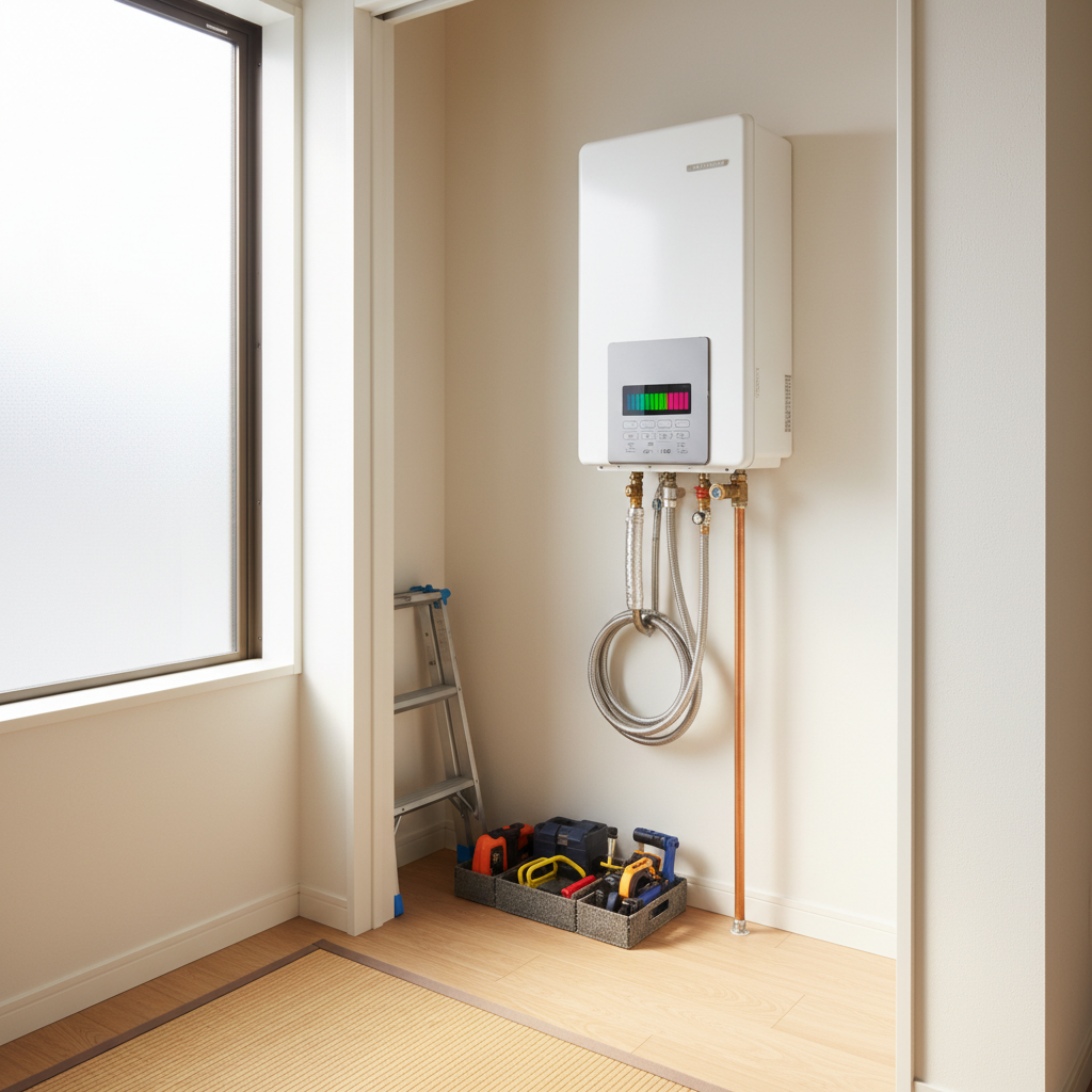 給湯器の寿命と交換時期の目安に関する画像