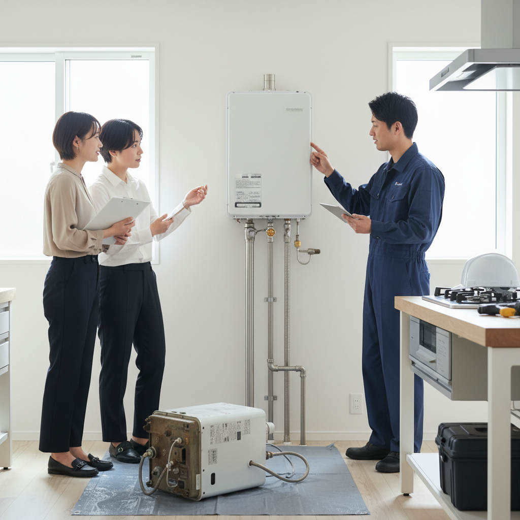 給湯器を全て交換する費用はいくらですか？に関する画像