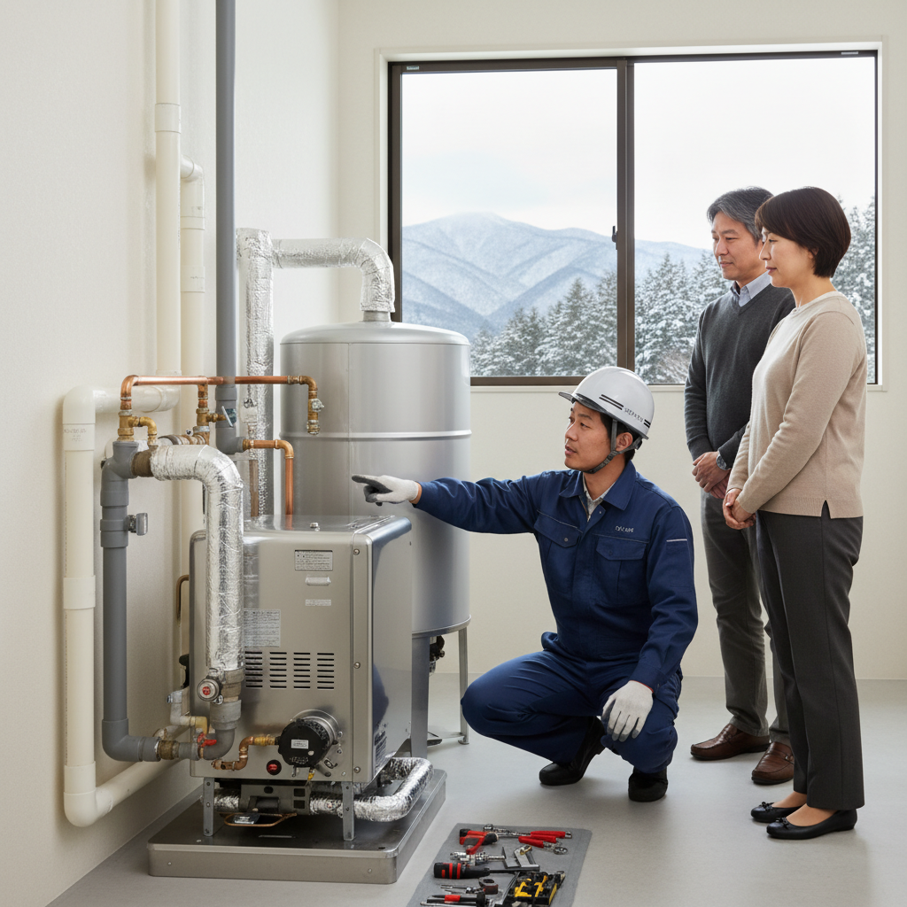 灯油ボイラーの価格と工事費込みの相場（青森県版）に関する画像