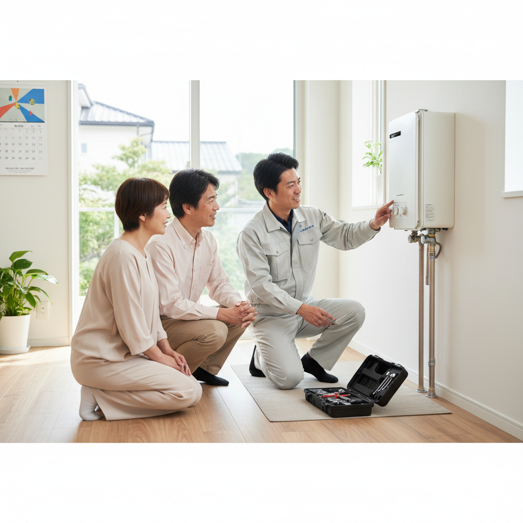 給湯器の交換はどこで頼めばいいですか？に関する画像