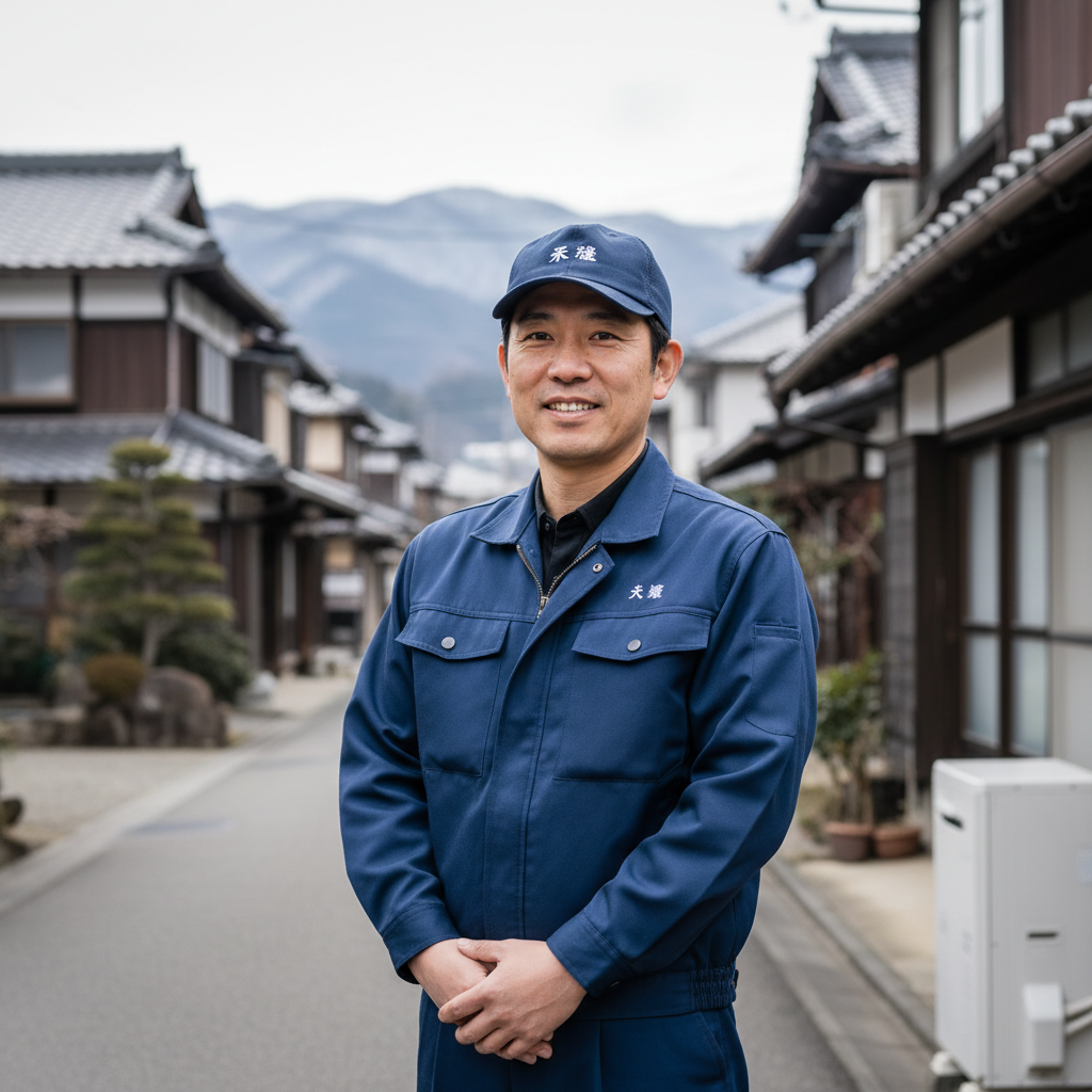 青森の給湯器・ボイラー専門の職人