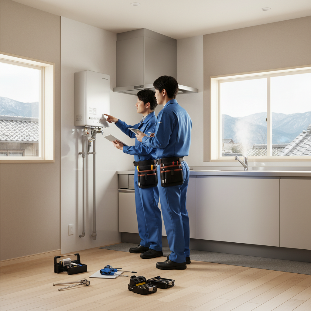 給湯器の交換はどこで頼めばいいですか？に関する画像