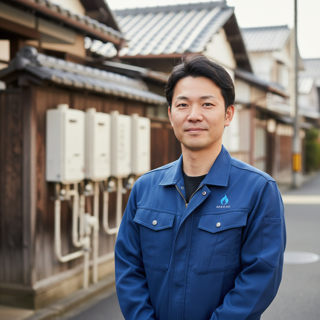 宮古の給湯器・ボイラー専門の職人