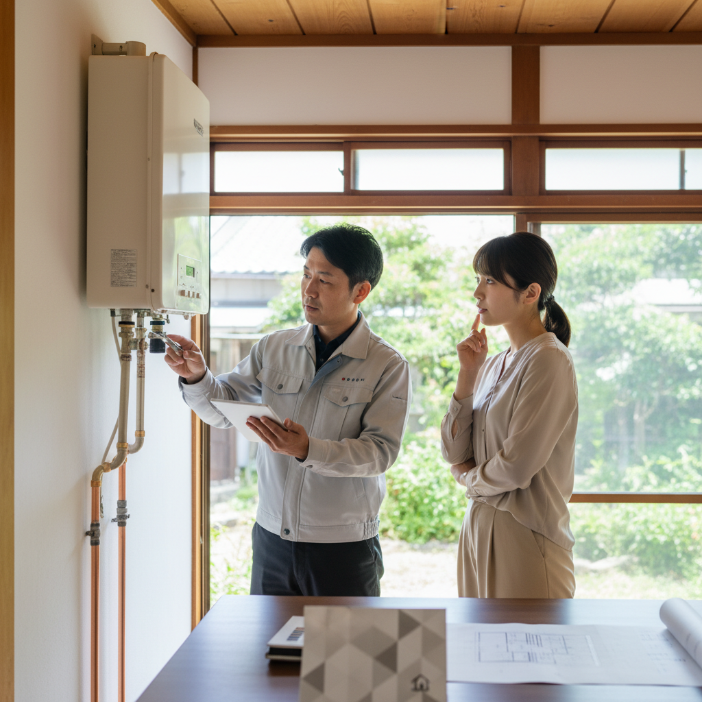 宮古市移住補助金や宮古市空き家対策と給湯器の関係に関する画像