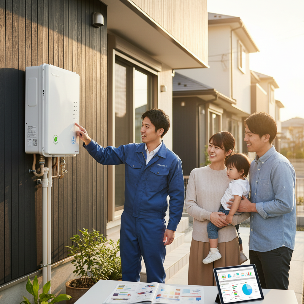 給湯器の買い替えに補助金は出ますか？対象となる制度に関する画像