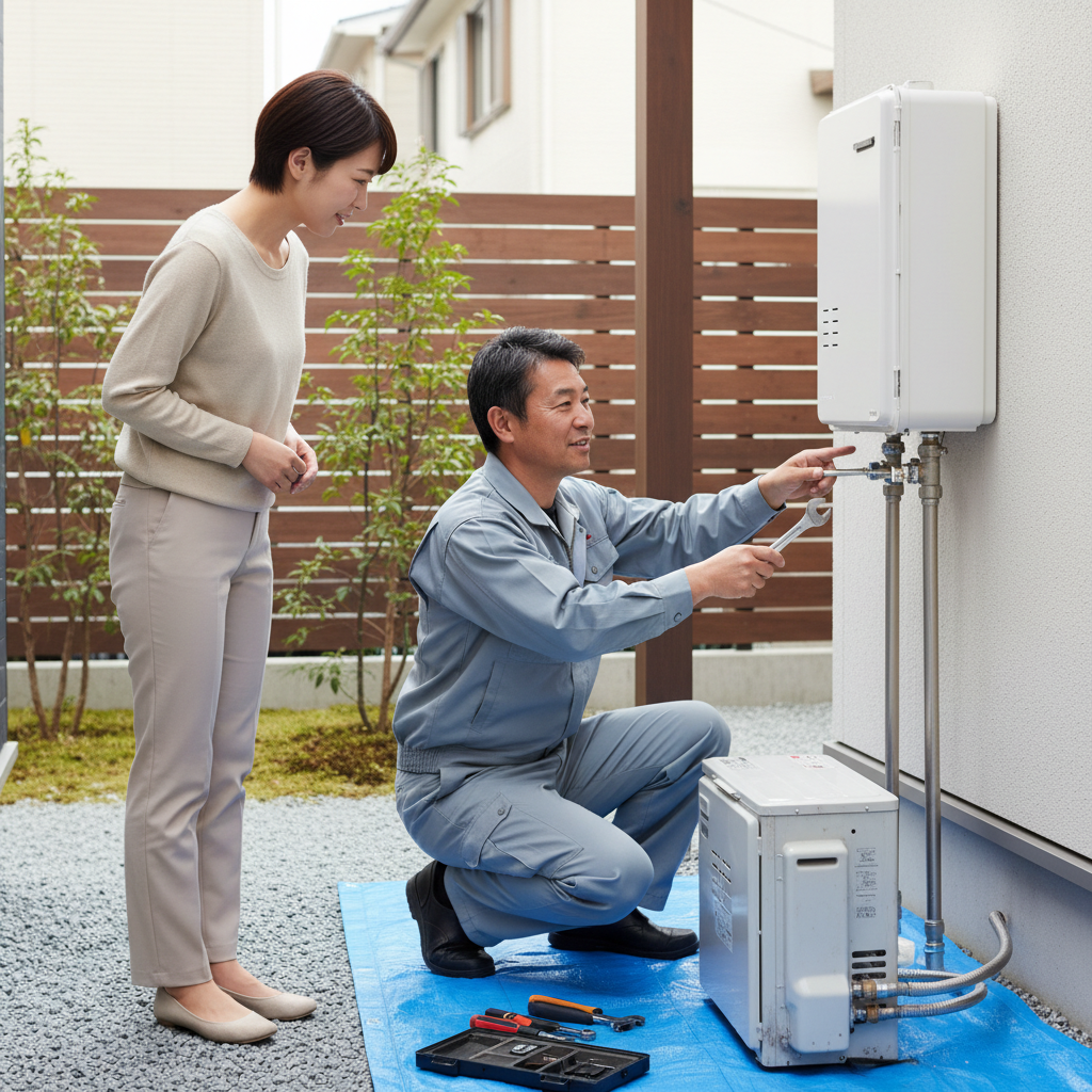 給湯器の交換はどこで頼めばいいですか？に関する画像