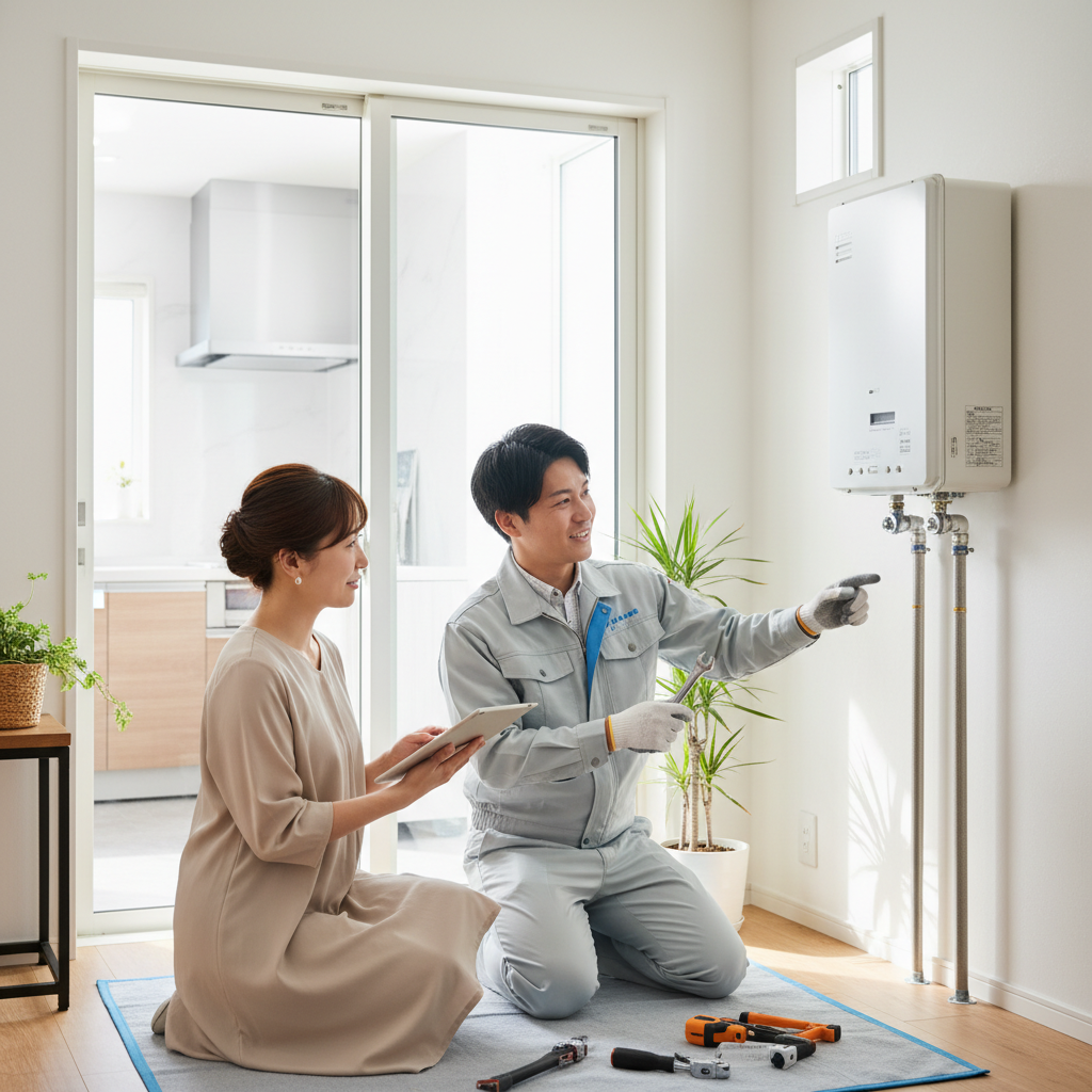 給湯器の交換はどこで頼めばいいですか？に関する画像