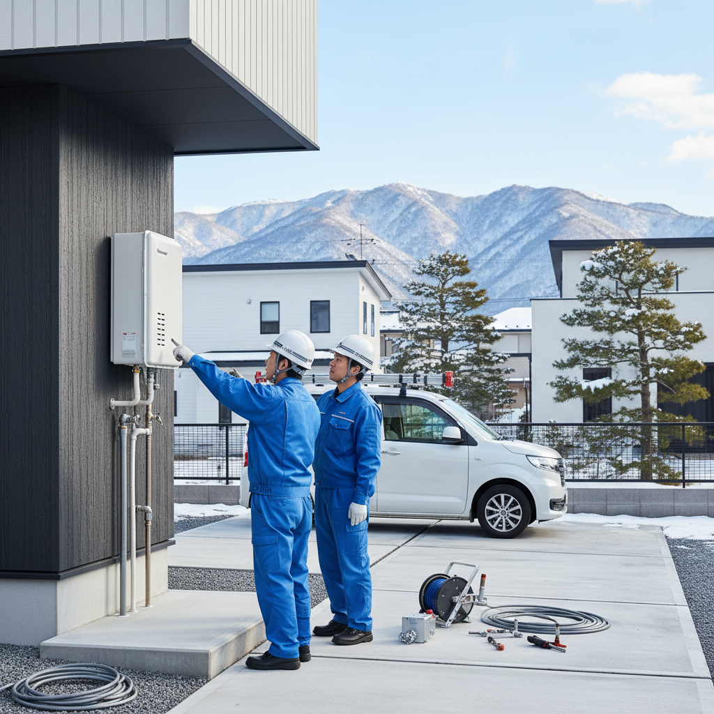 一関市で失敗しない給湯器交換のためにに関する画像