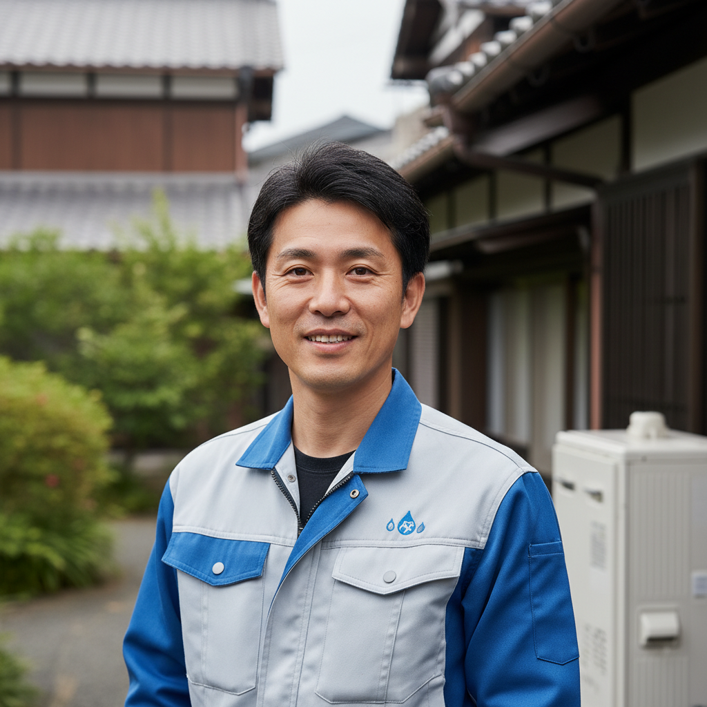 陸前高田の給湯器・ボイラー専門の職人