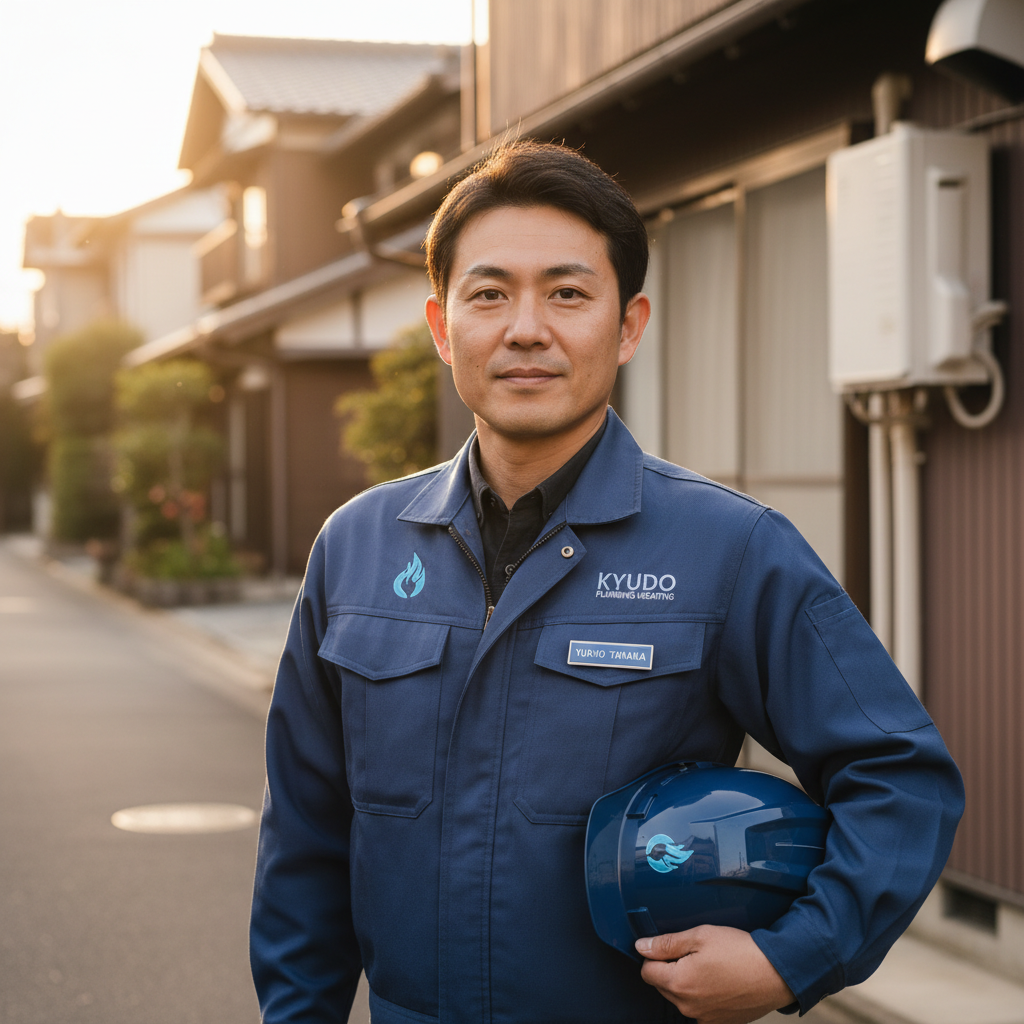 釜石の給湯器・ボイラー専門の職人