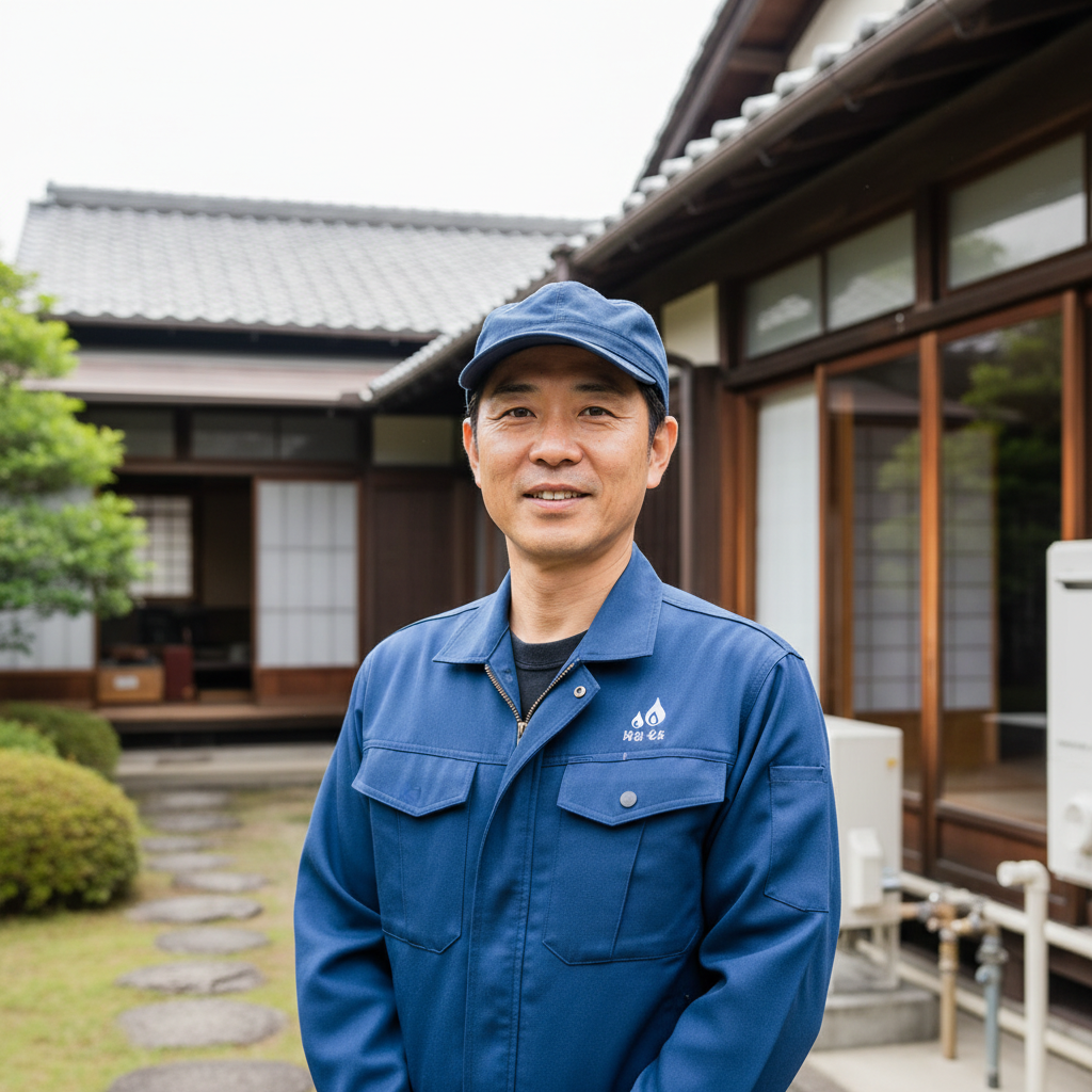 奥州の給湯器・ボイラー専門の職人