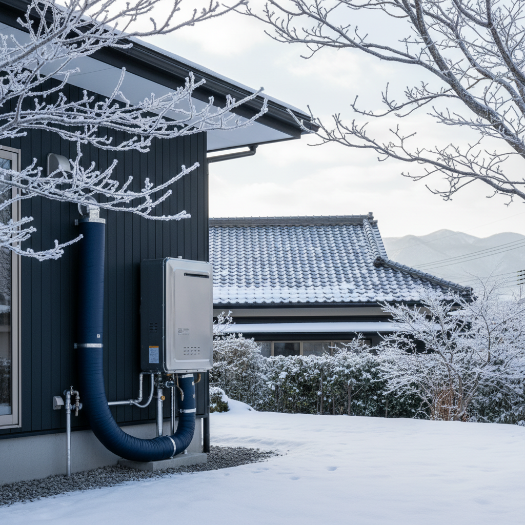 奥州市の気候特性と寒冷地仕様の重要性に関する画像