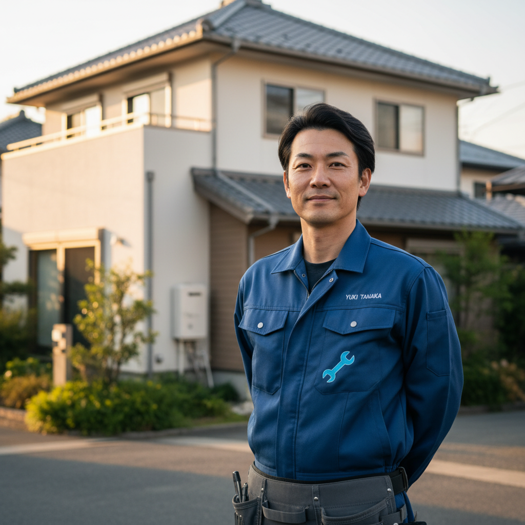 新座の給湯器・ボイラー専門の職人