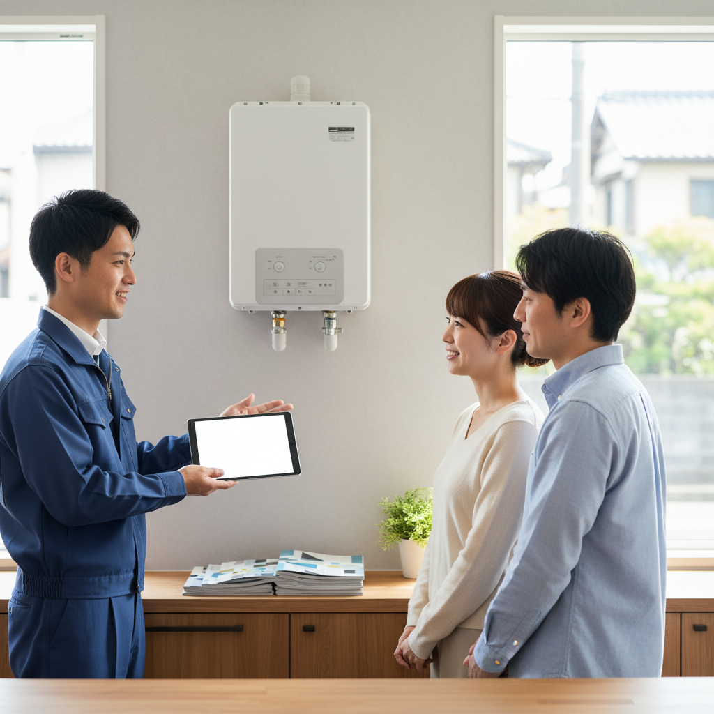 給湯器交換の平均費用はいくらですか？に関する画像