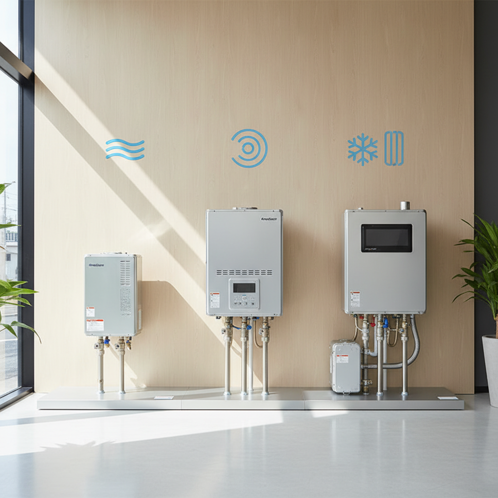 給湯器のタイプ別交換費用相場に関する画像