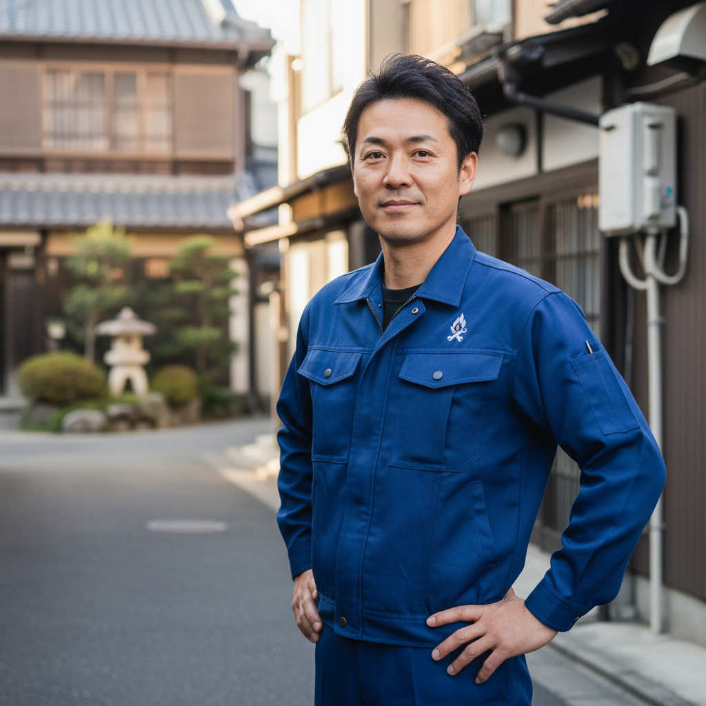 坂戸の給湯器・ボイラー専門の職人