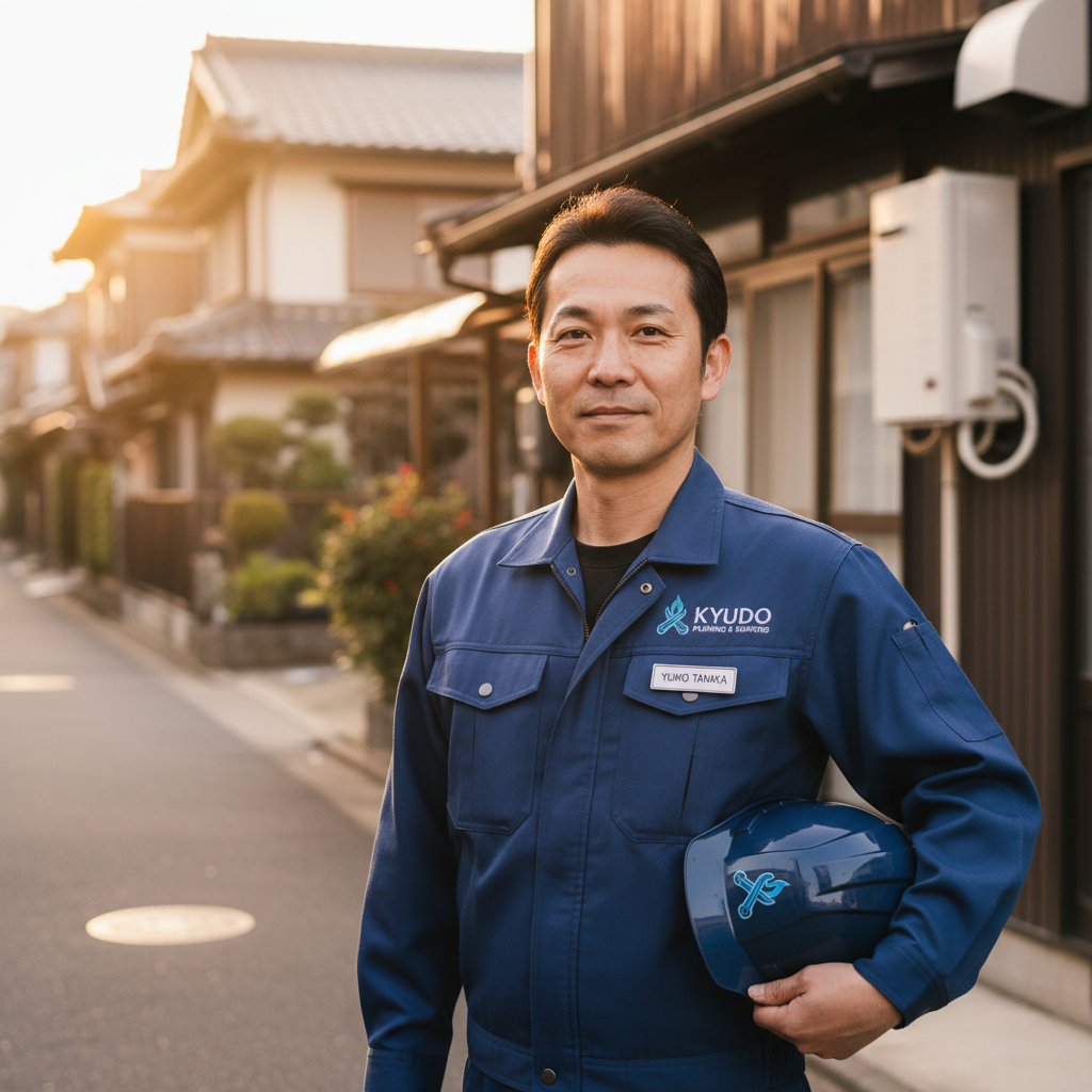 幸手の給湯器・ボイラー専門の職人