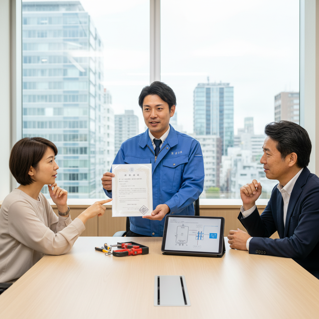 信頼できる業者を選ぶためのチェックポイントに関する画像