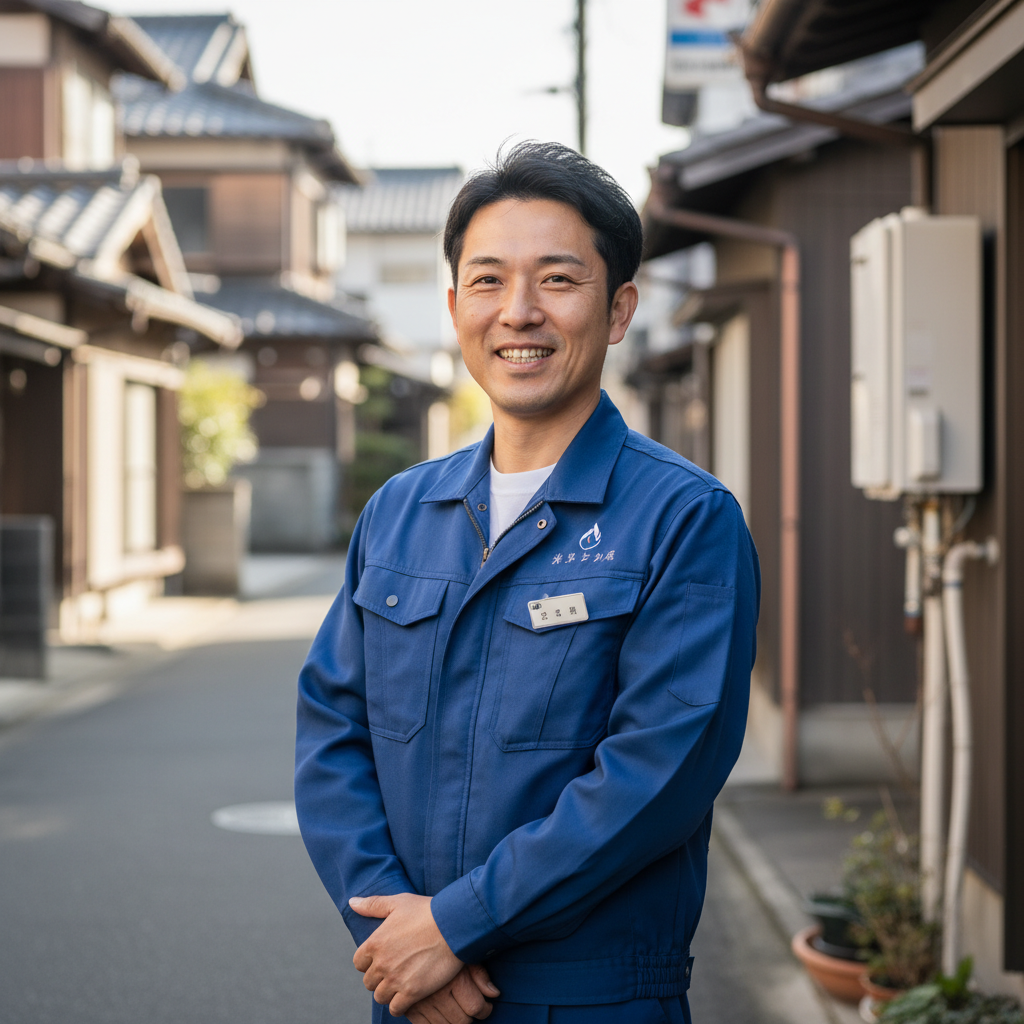 ふじみ野の給湯器・ボイラー専門の職人