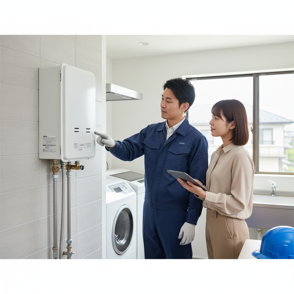 ふじみ野市で安心安全な給湯器交換を行うための要点まとめに関する画像